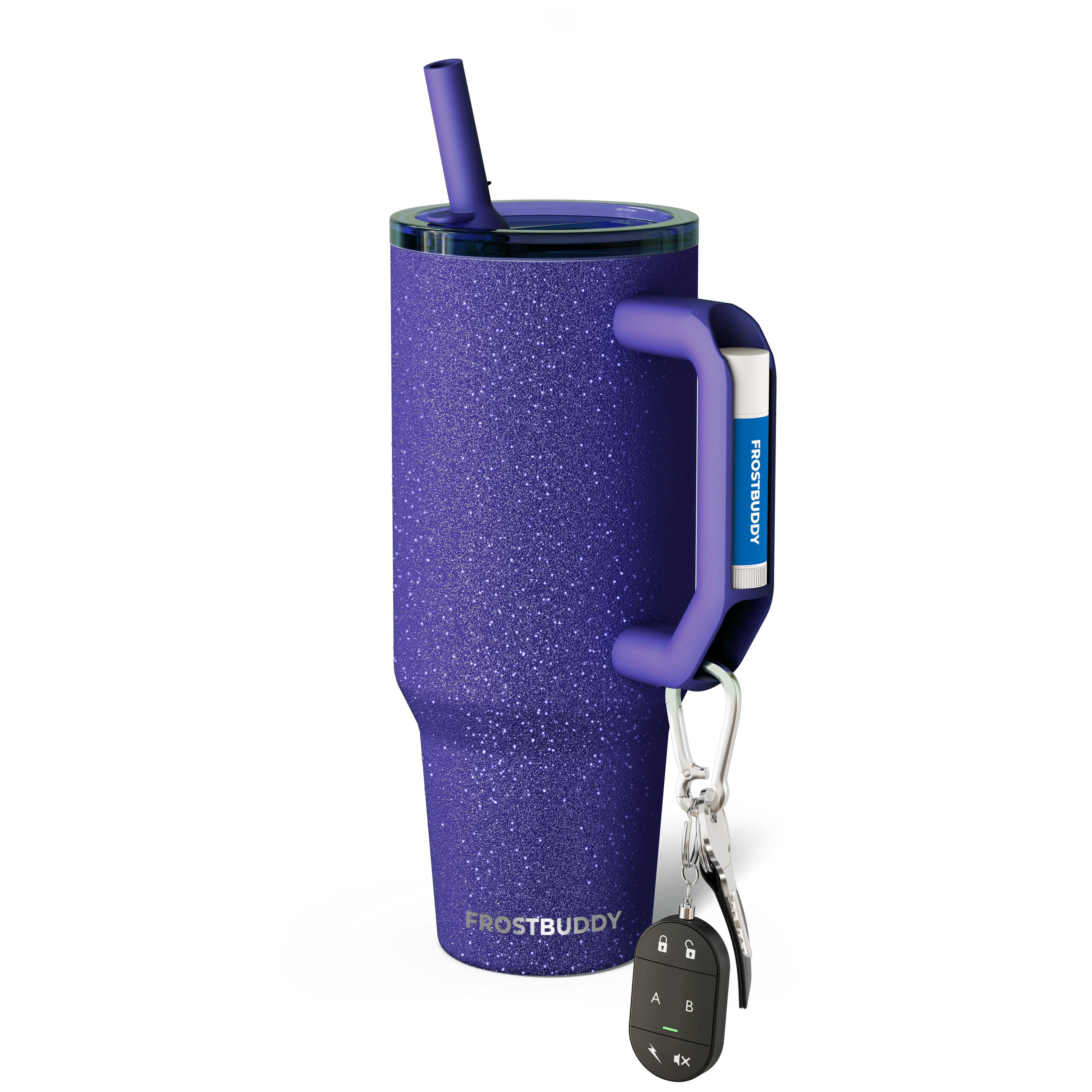 Thicc Buddy 40oz | Purple Glitz