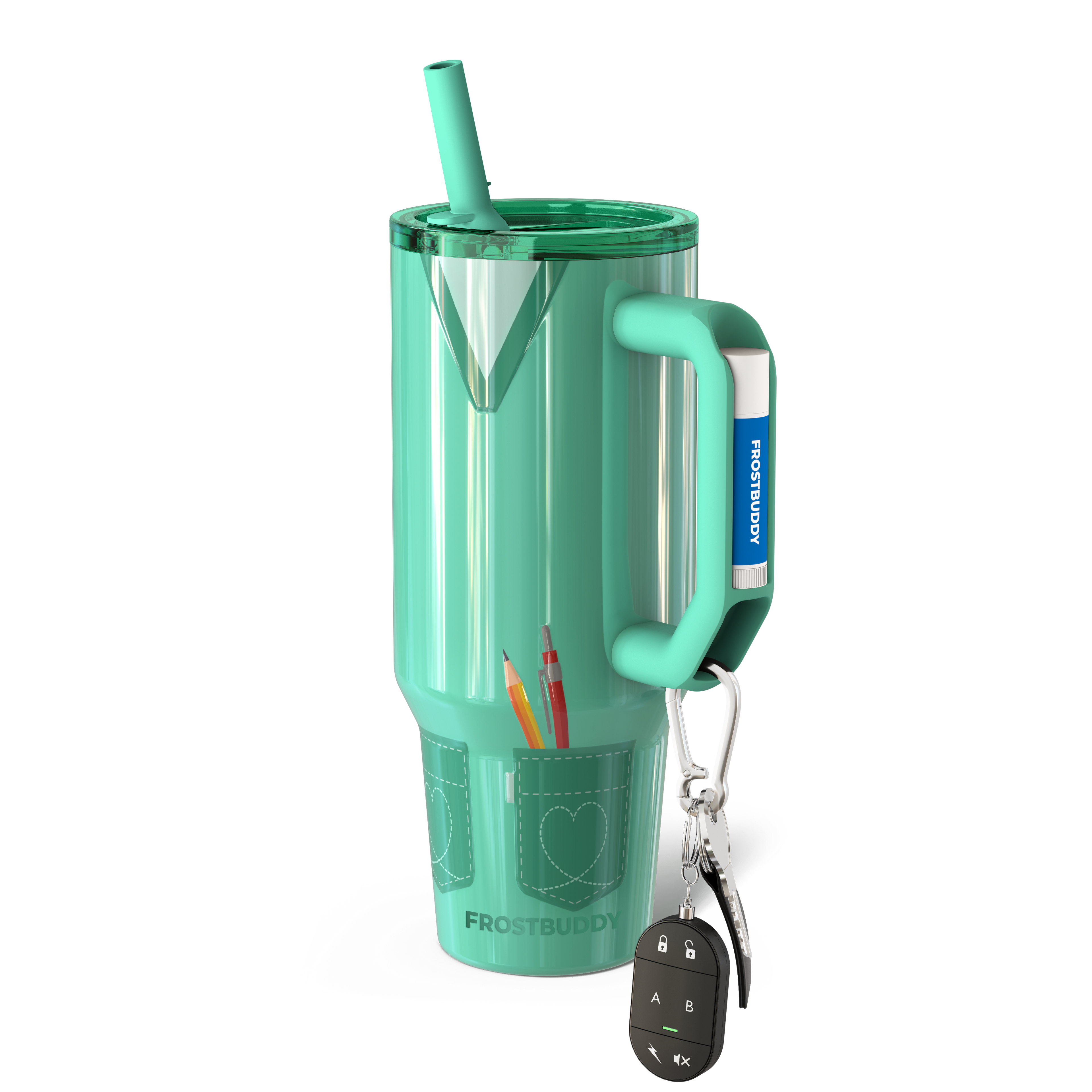 Thicc Buddy 40oz | Teal Scrubs